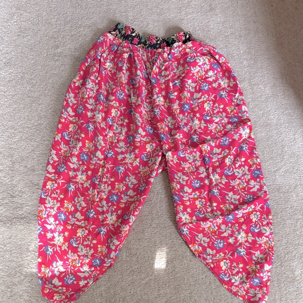 Vintage 80’s floral pants size S